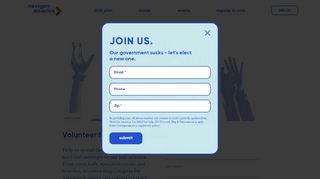 
                            9. Sign up to volunteer with NextGen America's texting team