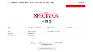 
                            6. Sign up to Weekly Highlights newsletter | The Spectator