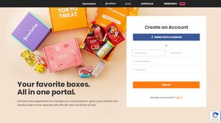 
                            2. Sign Up | TokyoTreat Customer Portal