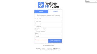 
                            3. Sign up | Wefbee FB Poster - Wefbee Marketing