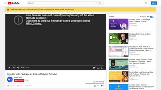 
                            6. Sign Up with Firebase in Android Studio Tutorial - YouTube