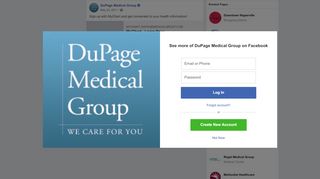 
                            10. Sign up with MyChart and get connected... - DuPage Medical Group ...