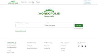 
                            1. Sign up with Workopolis