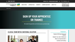 
                            4. Sign up your apprentice or trainee | Apprenticeship Support Australia