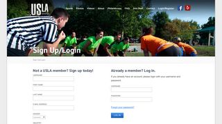 
                            10. Sign Up/Login | Urban Sports LA