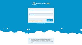 
                            4. Sign-Up.to Login - Social, Mobile & Email Marketing