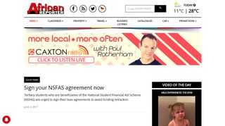
                            13. Sign your NSFAS agreement now | African Reporter