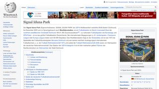 
                            13. Signal Iduna Park – Wikipedia