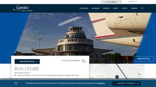 
                            7. Signature BHX | Fixed Base Operator (FBO) at Birmingham Airport