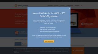 
                            2. Signature Manager Office 365 Edition - Exclaimer