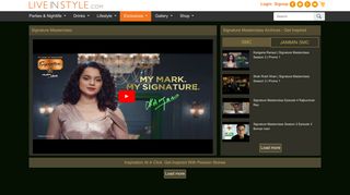 
                            1. Signature Masterclass : LiveInStyle