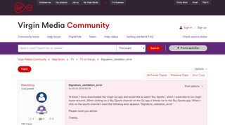 
                            13. Signature_validation_error - Virgin Media Community