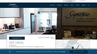 
                            8. Signature XSP | Fixed Base Operator (FBO) at Singapore Seletar Airport