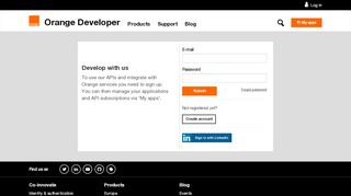 
                            6. Signin – Orange Developer