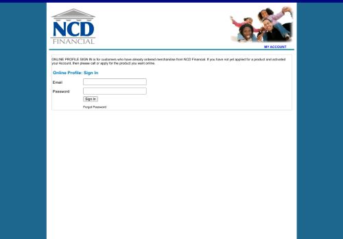 
                            3. SignIn to Customer Portal | NCD Financial