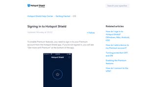 
                            3. Signing in to Hotspot Shield – Hotspot Shield Help Center