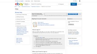 
                            4. Signing in to your account - Ebay SG