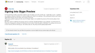
                            3. Signing into Skype Preview - Microsoft Community