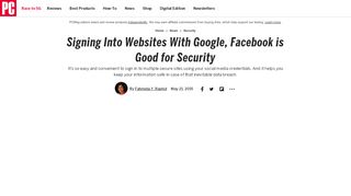 
                            8. Signing Into Websites With Google, Facebook is Good for Security ...