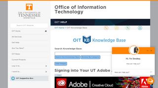 
                            12. Signing into Your UT Adobe Account - OIT HelpDesk