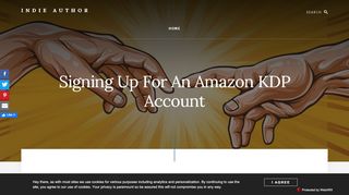 
                            6. Signing Up For An Amazon KDP Account - Indie Author