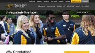 
                            11. Signing up for Orientation - Wichita State University