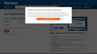 
                            13. SignIn/Register/Checkout as Guest | Fastenal