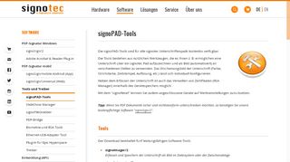 
                            5. signoPAD-Tools | signotec GmbH
