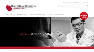 
                            12. Signs and Symptoms of Blood Clots | Blood Clots