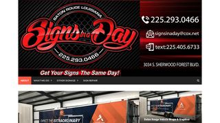 
                            8. Signs In A Day – Signs And Banners In One Hour