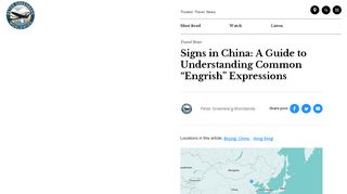 
                            10. Signs in China: A Guide to Understanding Common 