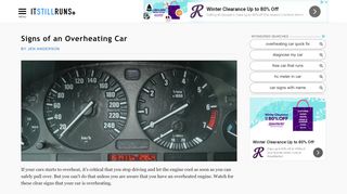 
                            13. Signs of an Overheating Car | It Still Runs