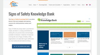 
                            13. Signs of Safety Knowledge Bank - Signs of Safety