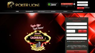 
                            4. Signup Bonus | PokerLion