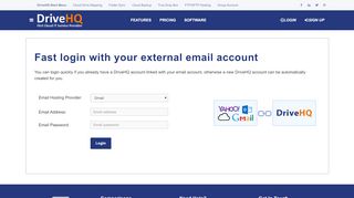 
                            8. Signup By Email | DriveHQ