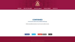 
                            7. Signup Complete | Illuminati.am | Official Website