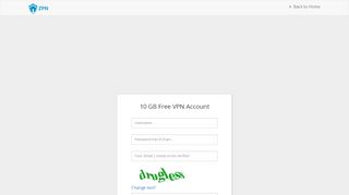 
                            1. Signup - Free VPN 10GB/Month | ZPN