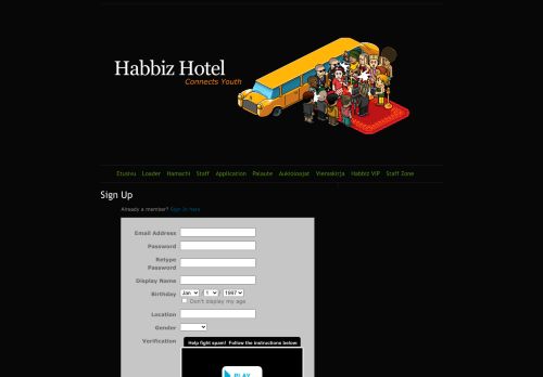 
                            2. Signup - Habbiz Hotel