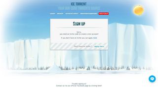 
                            13. Signup - IceTorrent