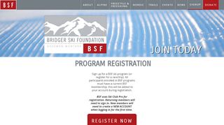 
                            11. Signup Main - Bridger Ski Foundation