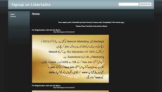 
                            5. Signup on LibertaGia - Google Sites
