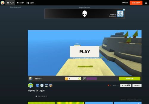 
                            2. Signup or Login - KoGaMa - Play, Create And Share Multiplayer ...