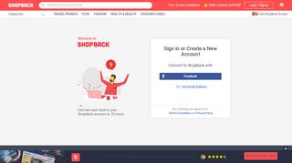 
                            3. Signup - ShopBack.ph