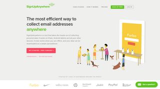 
                            3. SignUpAnywhere: Collect email addresses | Mailing Lists, Leads ...