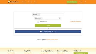 
                            13. SignUpGenius Login