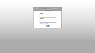 
                            13. SIGO - Login ao sistema