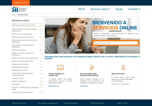 
                            1. SII | Servicio de Impuestos Internos