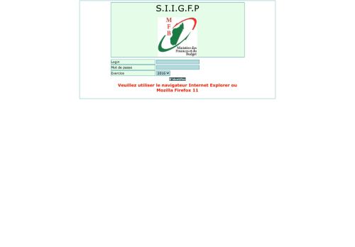 
                            2. SIIGFP - Login - MFB