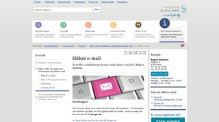 
                            5. Sikker e-mail - Region Sjælland