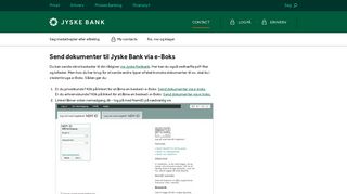 
                            8. Sikker upload via e-boks - send sikre dokumenter - Jyske Bank